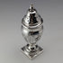 1904 British Vintage Sterling Silver Pepperette Spice Box 50g Thomas Bradbury & Sons